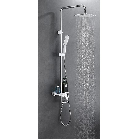 3623 Shower White+Chrome