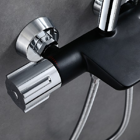 V2 Shower Chrome+Black