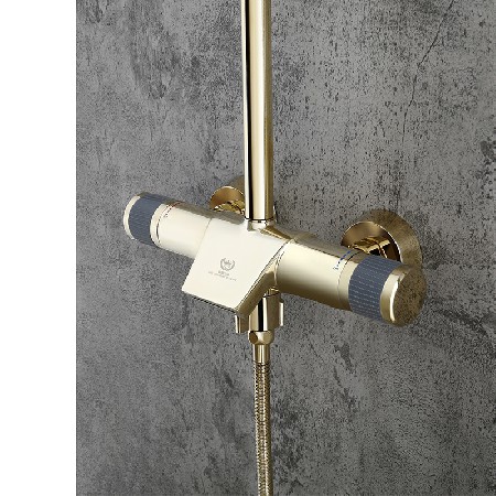 Gaosi shower zirconium gold